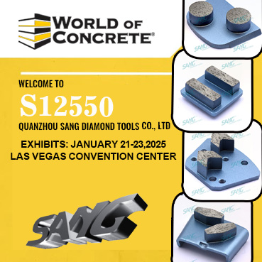 Temukan Inovasi dan Keunggulan di World of Concrete 2025 dengan SANG Diamond Tools di Booth S12550