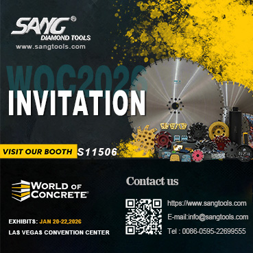 SANG Diamond Tools akan Berpartisipasi dalam Pameran World of Concrete 2026 – Booth S11506